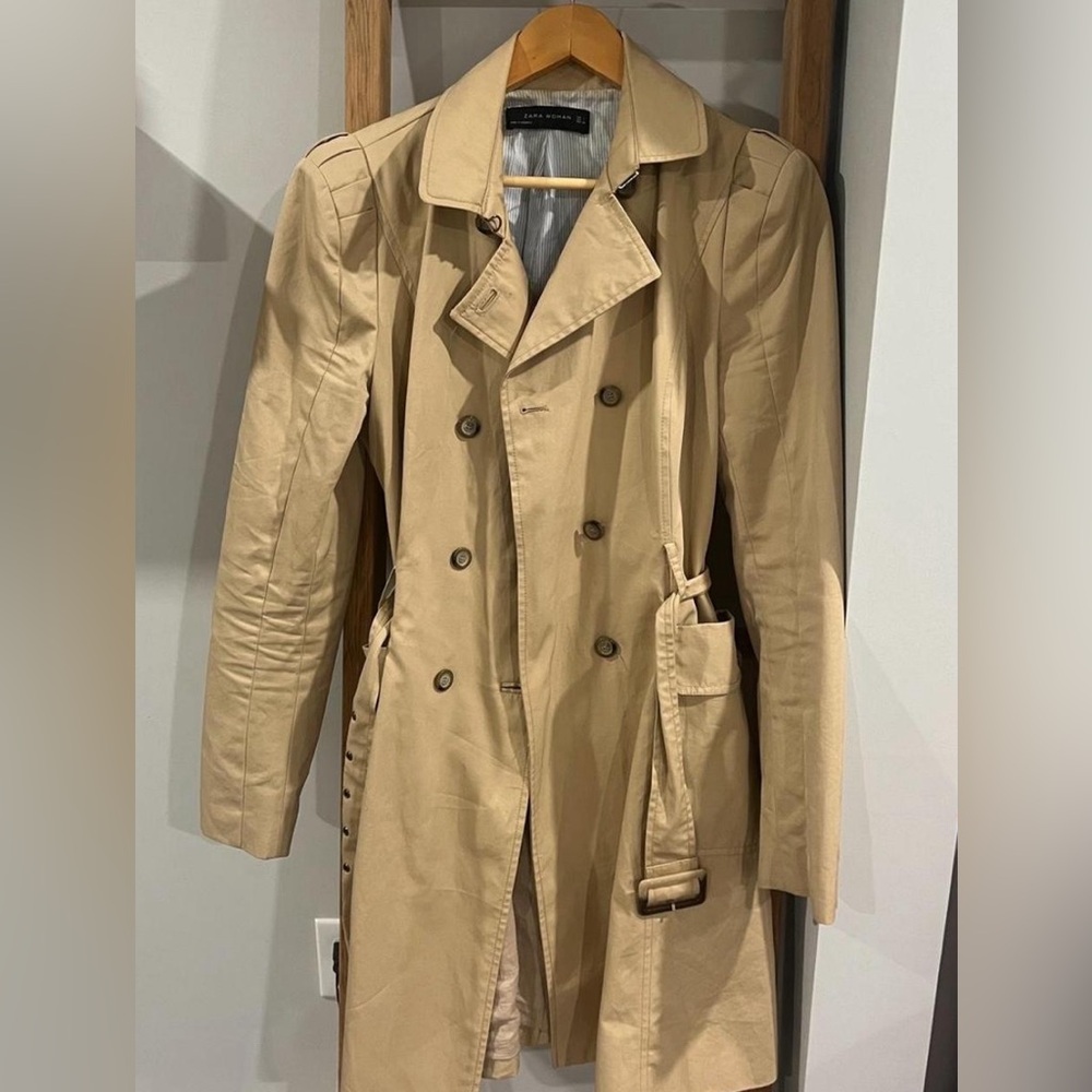 Zara Tan Trench Coat